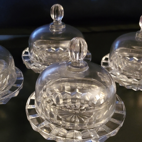 Mikasa Dining Mikasa Crystal Butter Dishes Poshmark